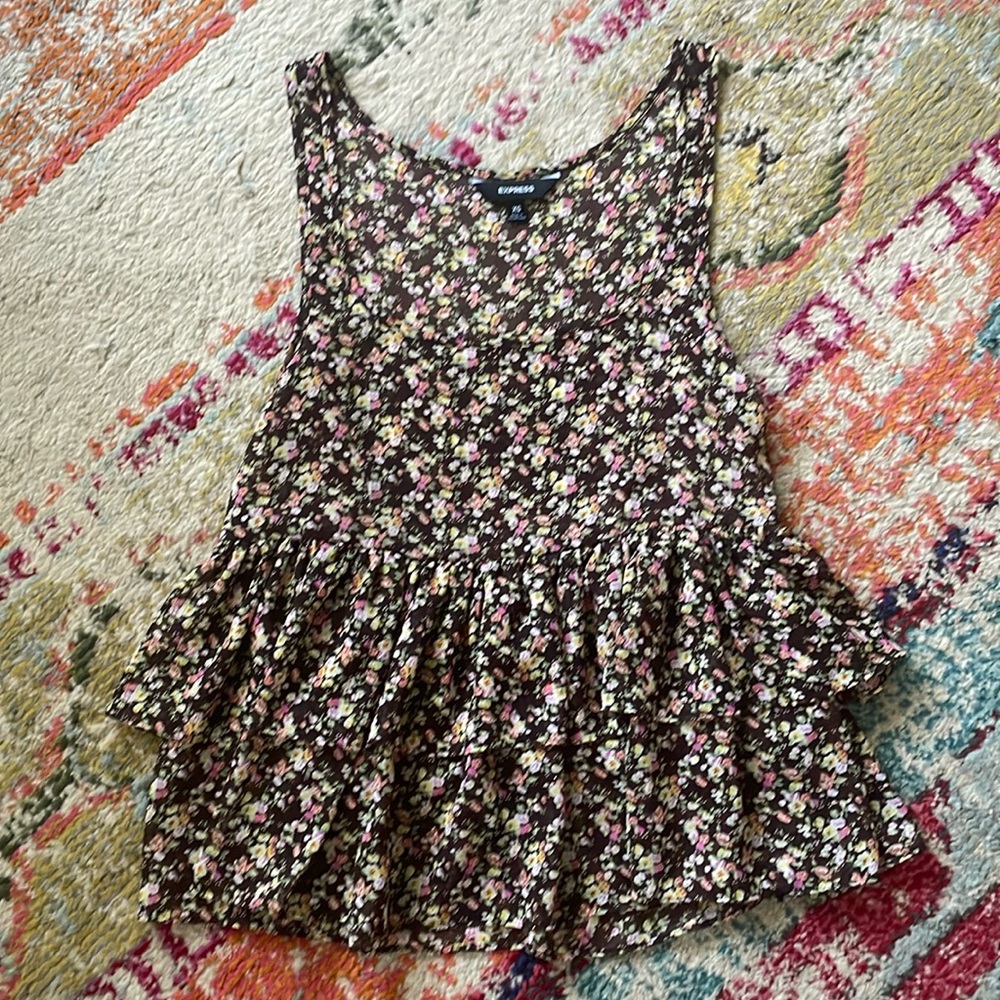 Vintage Express tiered top XS